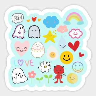 CUTE Character Sticker